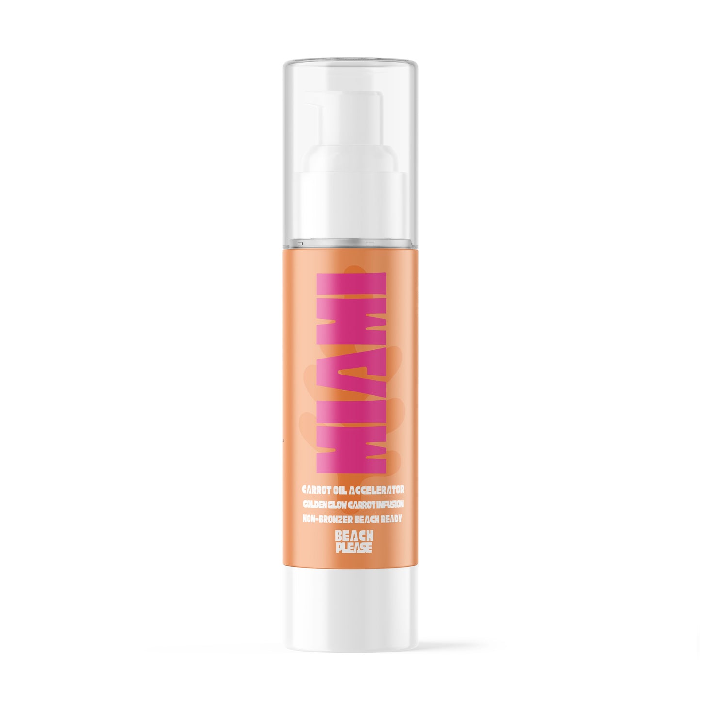 Miami Golden Glow With Carrot Oil Tanning Accelerator, Non-Bronzer Beach Ready 150ml