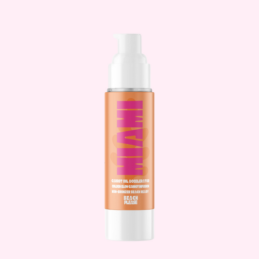 Miami Golden Glow With Carrot Oil Tanning Accelerator, Non-Bronzer Beach Ready 150ml